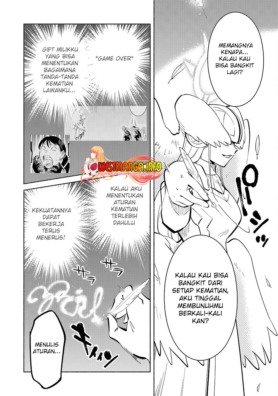 Halaman 7 dari Kono Sekai de Ore dake ga "Level Up" wo Shitteiru Chapter 22