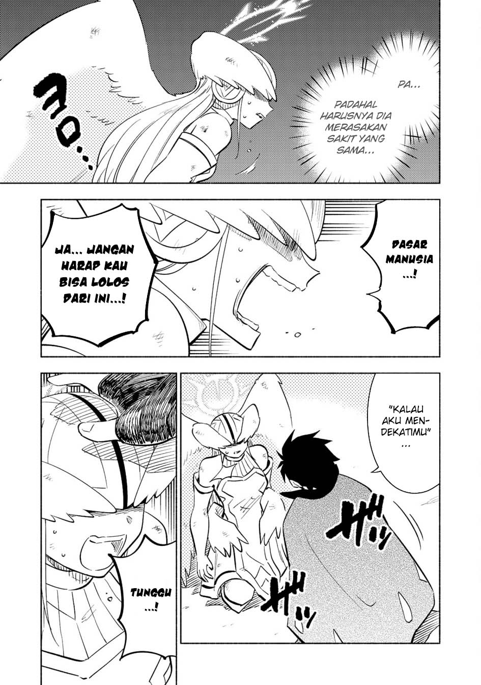 Halaman 14 dari Kono Sekai de Ore dake ga "Level Up" wo Shitteiru Chapter 24