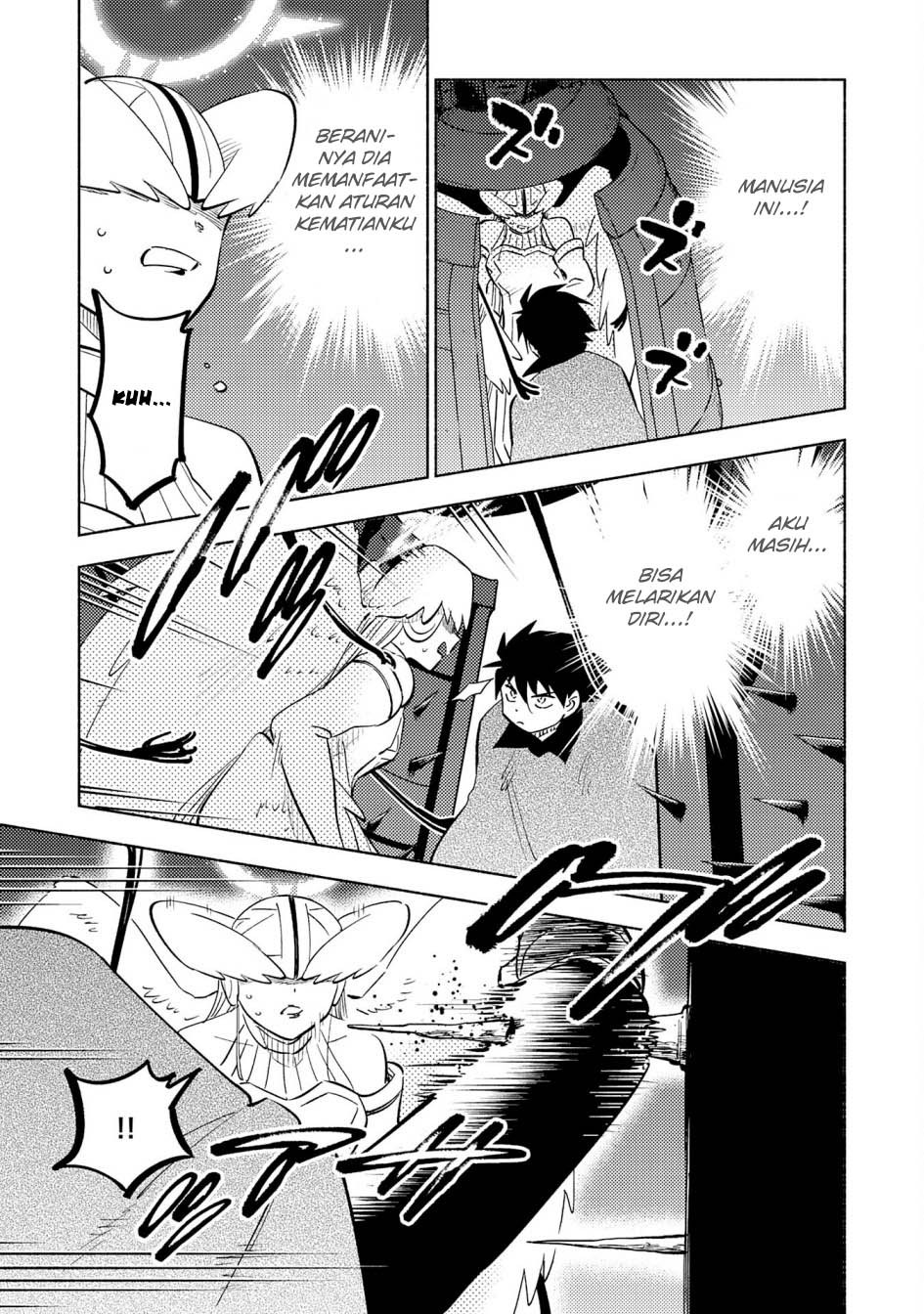 Halaman 6 dari Kono Sekai de Ore dake ga "Level Up" wo Shitteiru Chapter 24