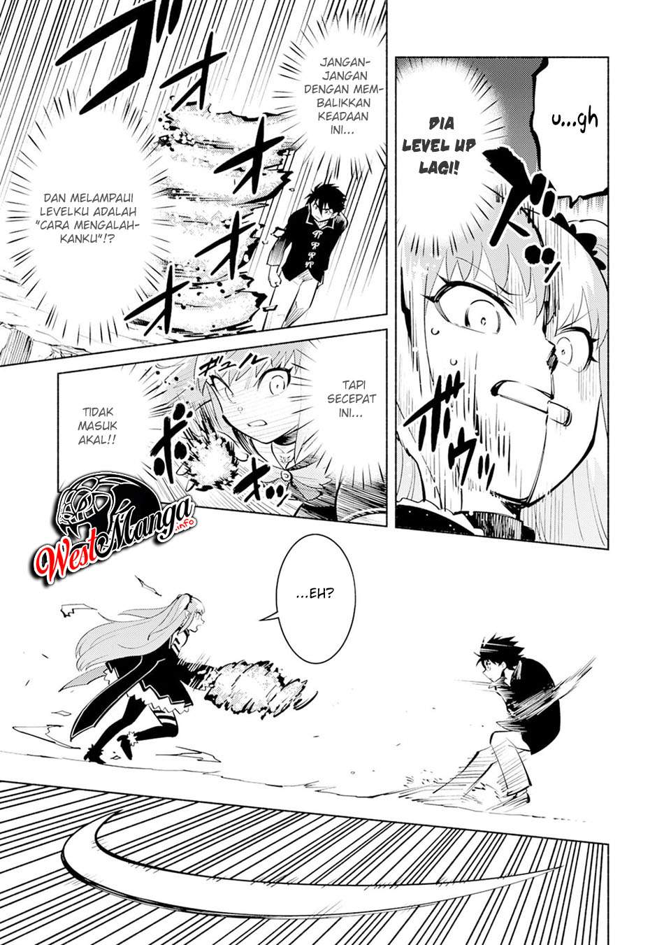Halaman 10 dari Kono Sekai de Ore dake ga "Level Up" wo Shitteiru Chapter 3