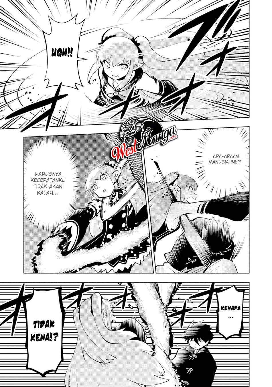 Halaman 12 dari Kono Sekai de Ore dake ga "Level Up" wo Shitteiru Chapter 3
