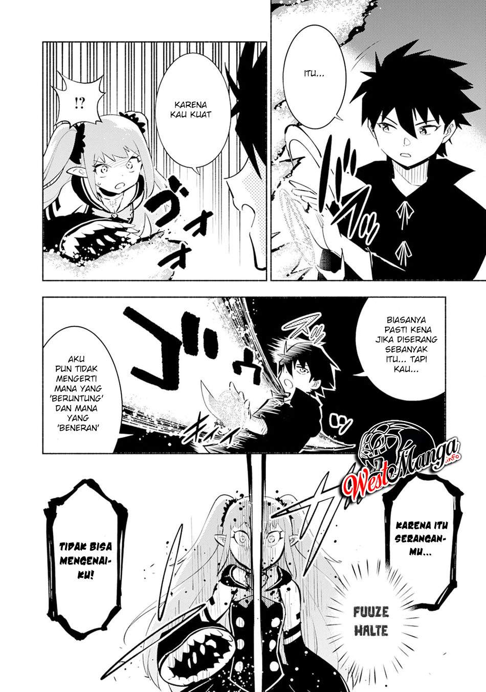 Halaman 13 dari Kono Sekai de Ore dake ga "Level Up" wo Shitteiru Chapter 3