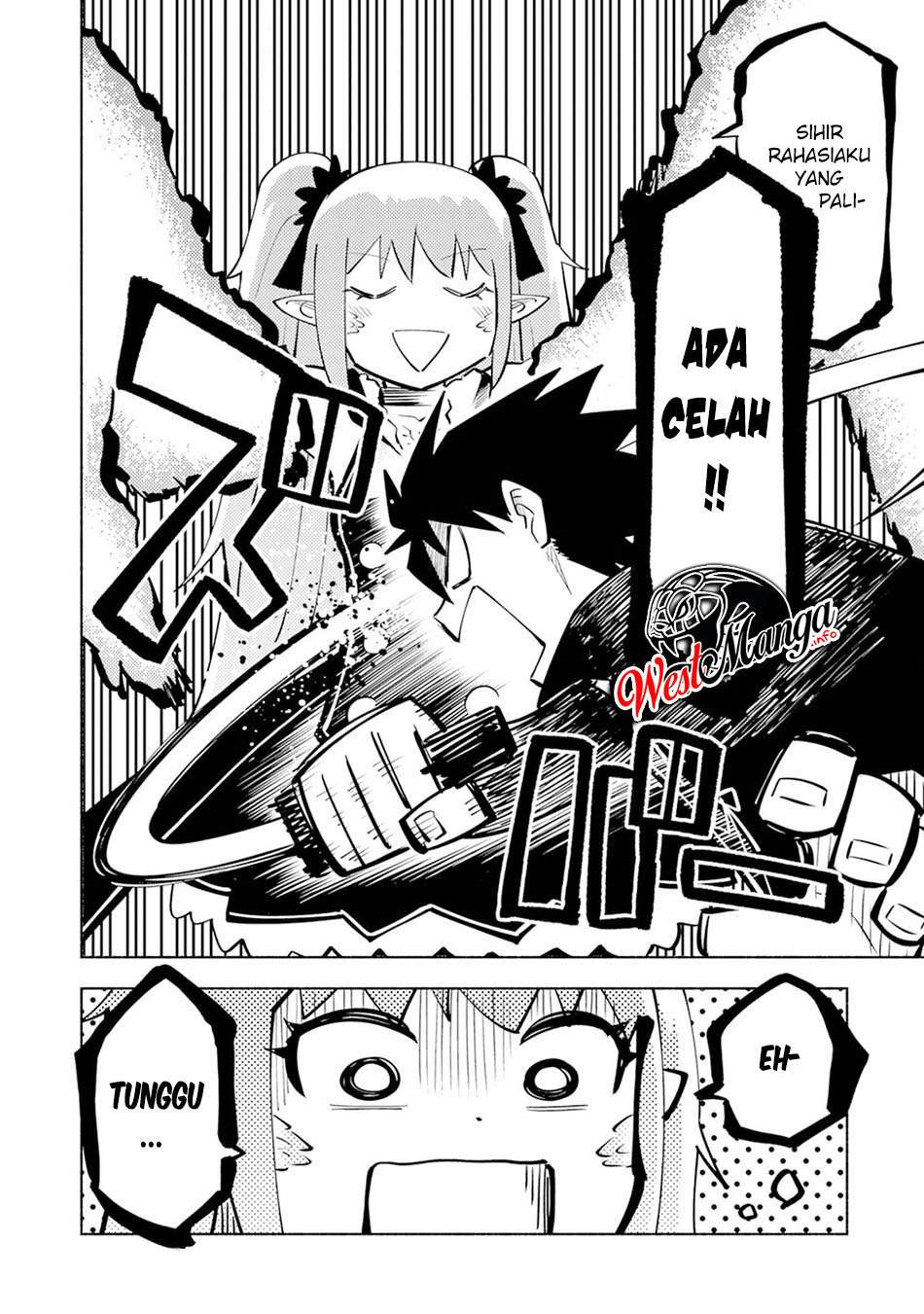 Halaman 18 dari Kono Sekai de Ore dake ga "Level Up" wo Shitteiru Chapter 3
