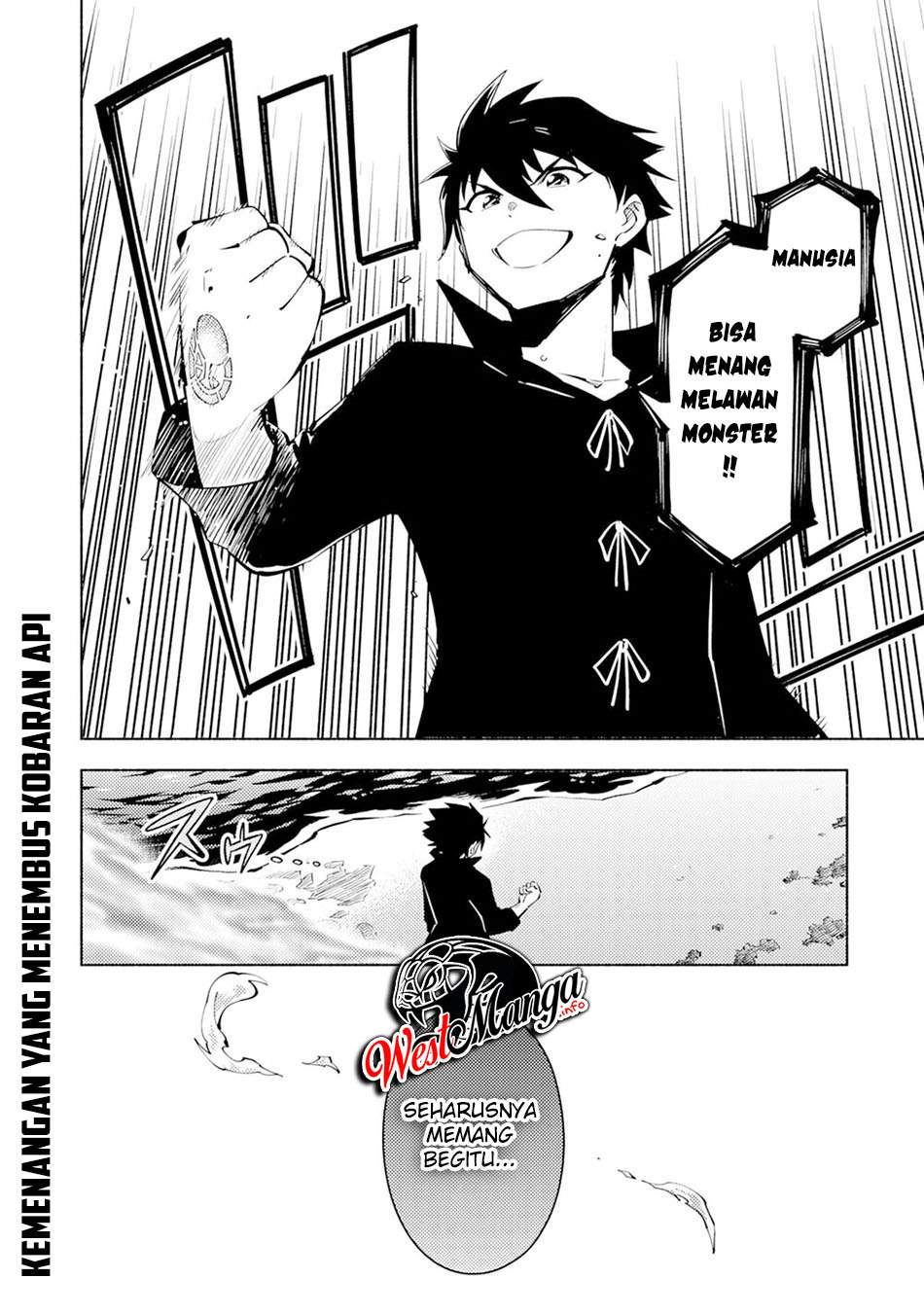 Halaman 33 dari Kono Sekai de Ore dake ga "Level Up" wo Shitteiru Chapter 3