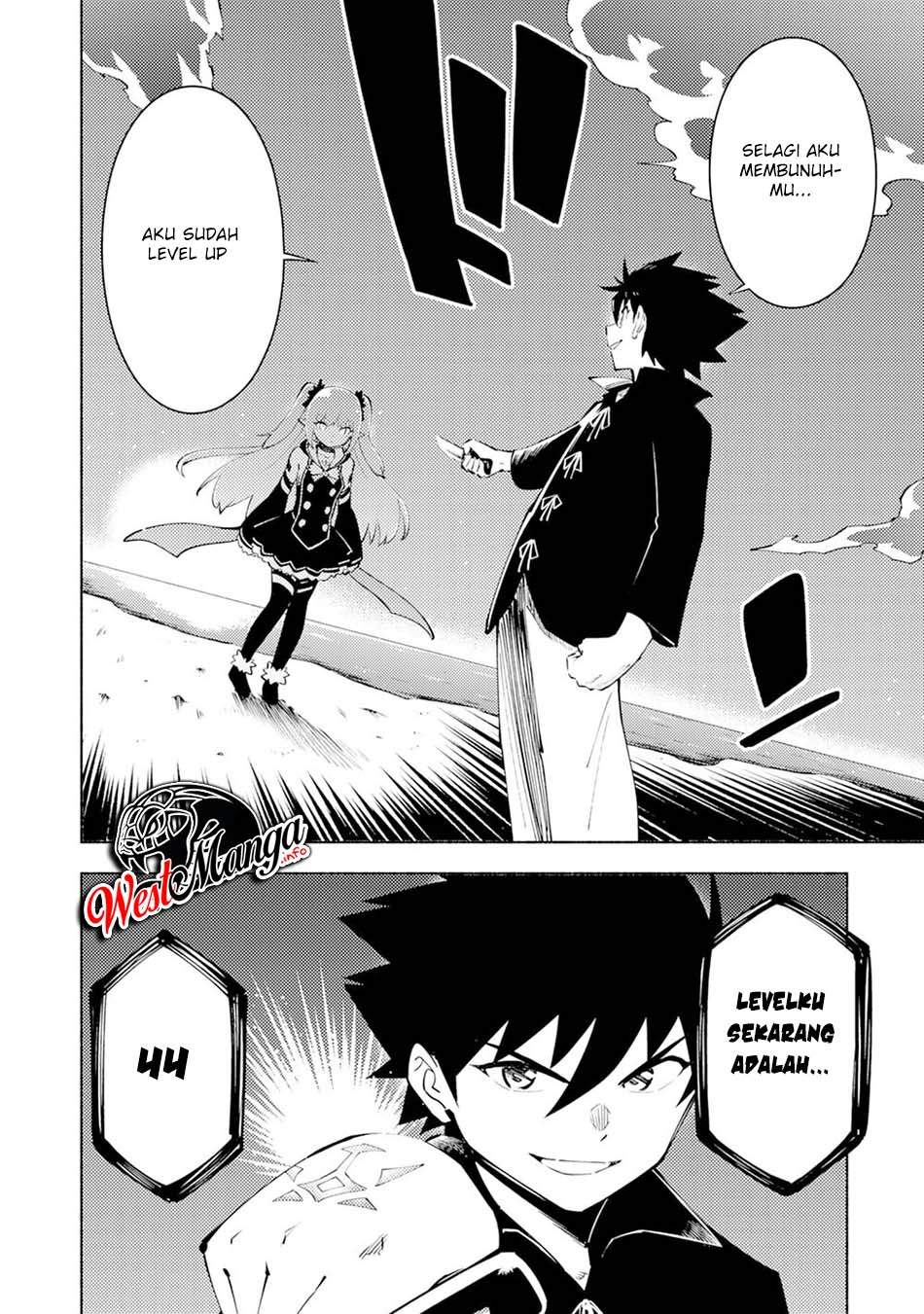 Halaman 5 dari Kono Sekai de Ore dake ga "Level Up" wo Shitteiru Chapter 3