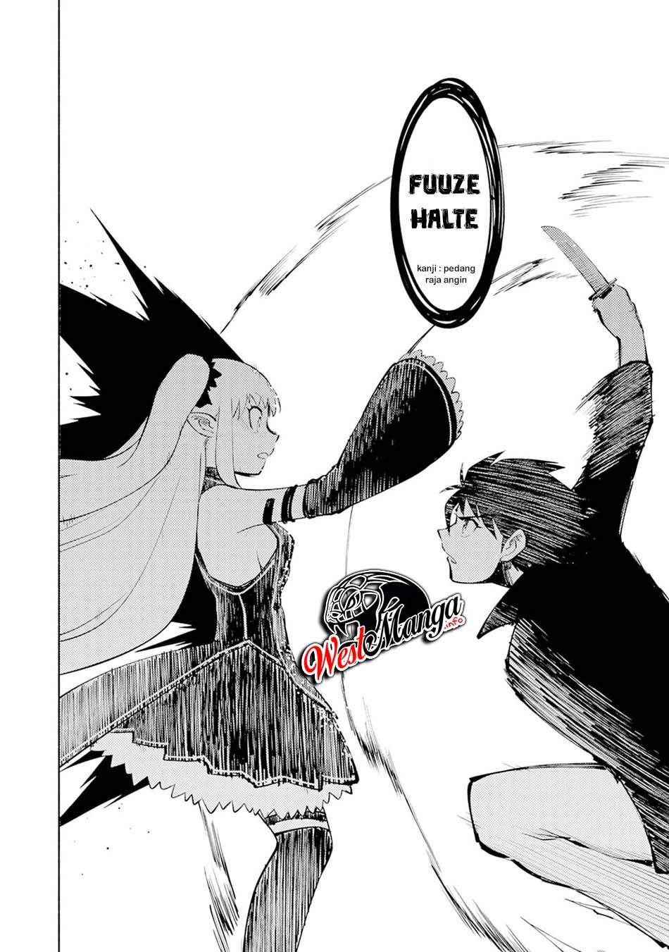 Halaman 9 dari Kono Sekai de Ore dake ga "Level Up" wo Shitteiru Chapter 3