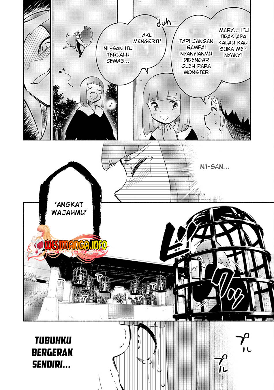 Halaman 12 dari Kono Sekai de Ore dake ga "Level Up" wo Shitteiru Chapter 8