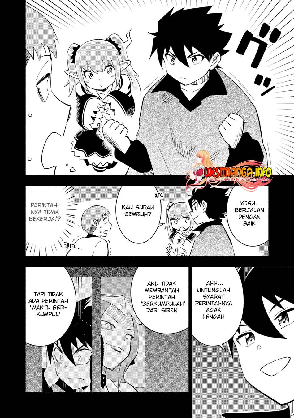 Halaman 20 dari Kono Sekai de Ore dake ga "Level Up" wo Shitteiru Chapter 8