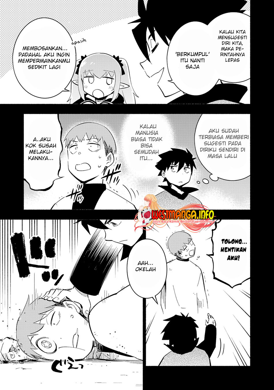Halaman 21 dari Kono Sekai de Ore dake ga "Level Up" wo Shitteiru Chapter 8