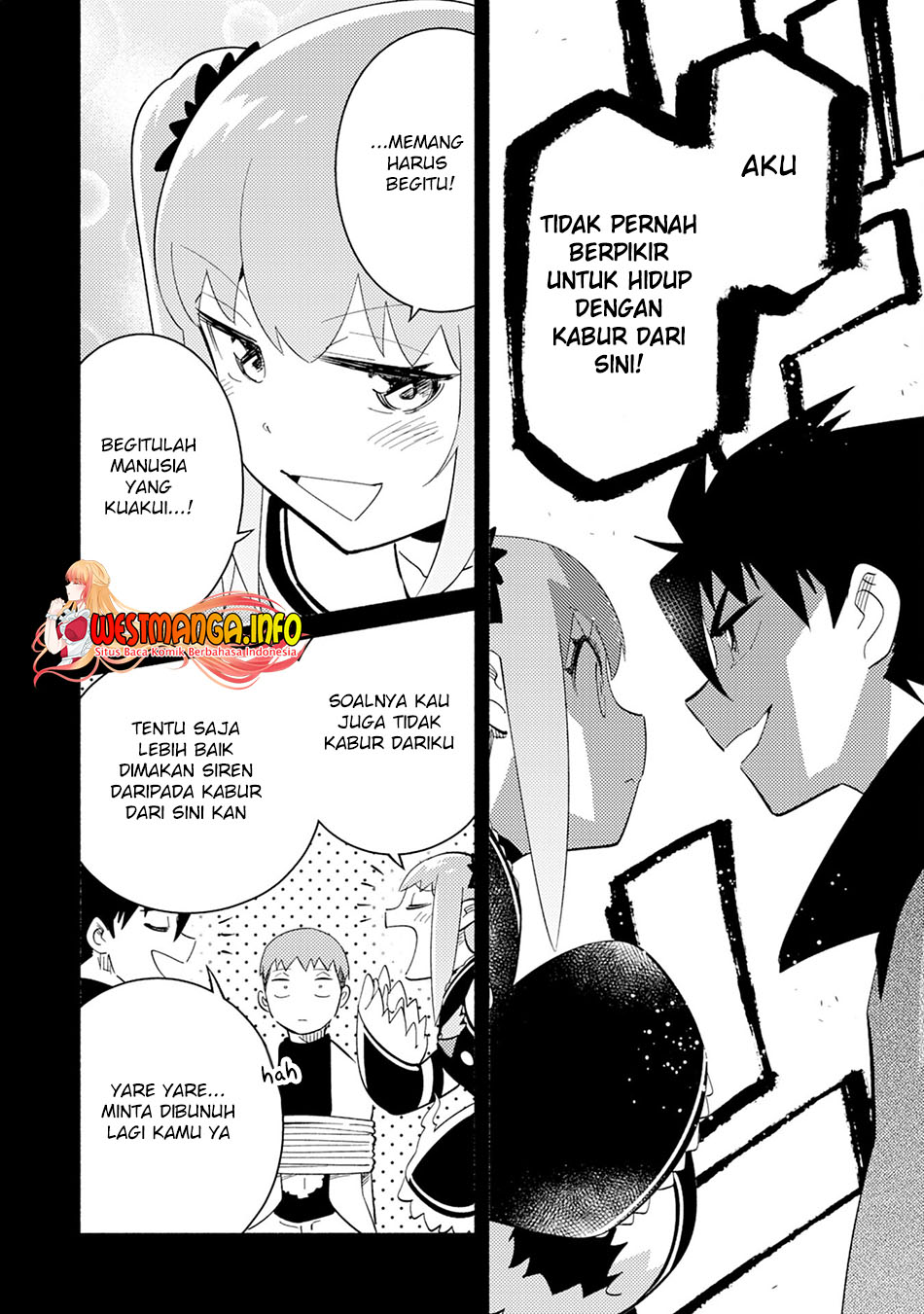 Halaman 27 dari Kono Sekai de Ore dake ga "Level Up" wo Shitteiru Chapter 8