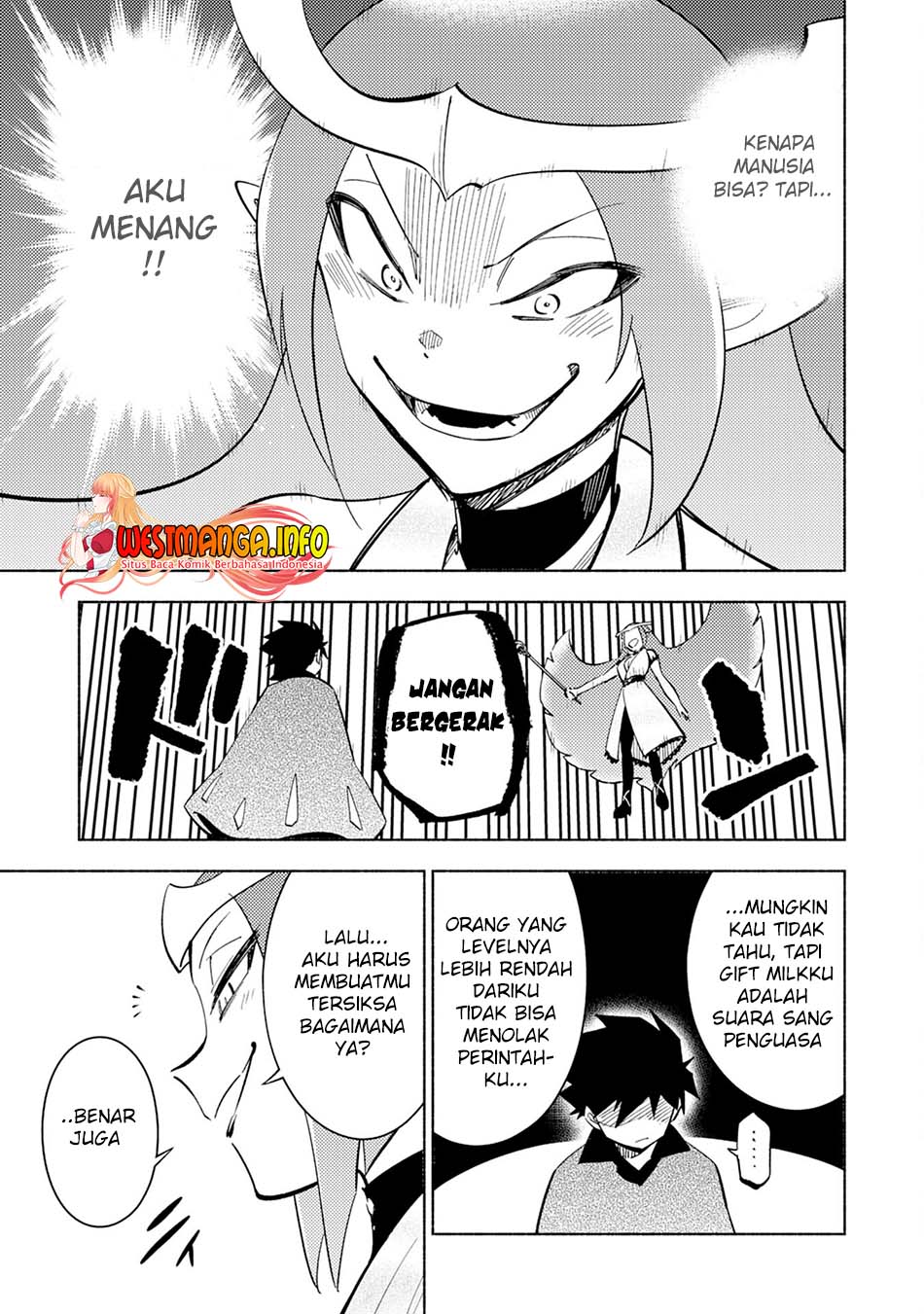 Halaman 11 dari Kono Sekai de Ore dake ga "Level Up" wo Shitteiru Chapter 9