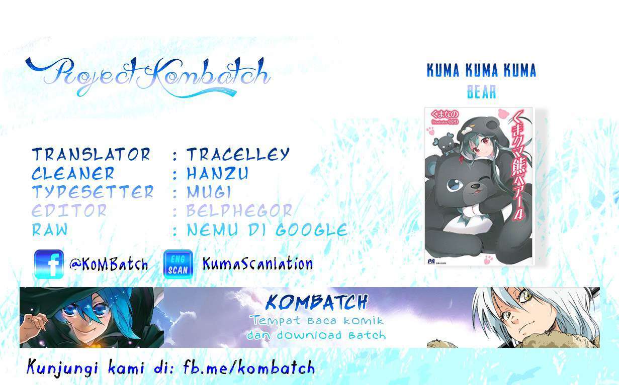 Halaman 1 dari Kuma Kuma Kuma Bear Chapter 10