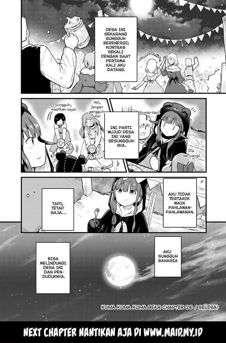 Halaman 19 dari Kuma Kuma Kuma Bear Chapter 26
