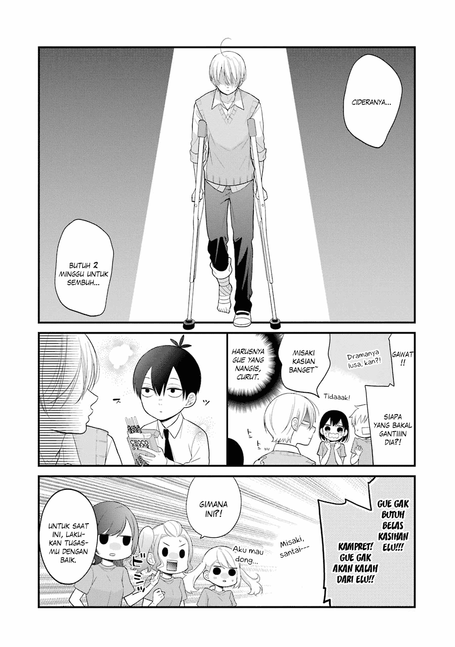 Halaman 23 dari Kusumi-kun, Kuuki Yometemasu ka? Chapter 21