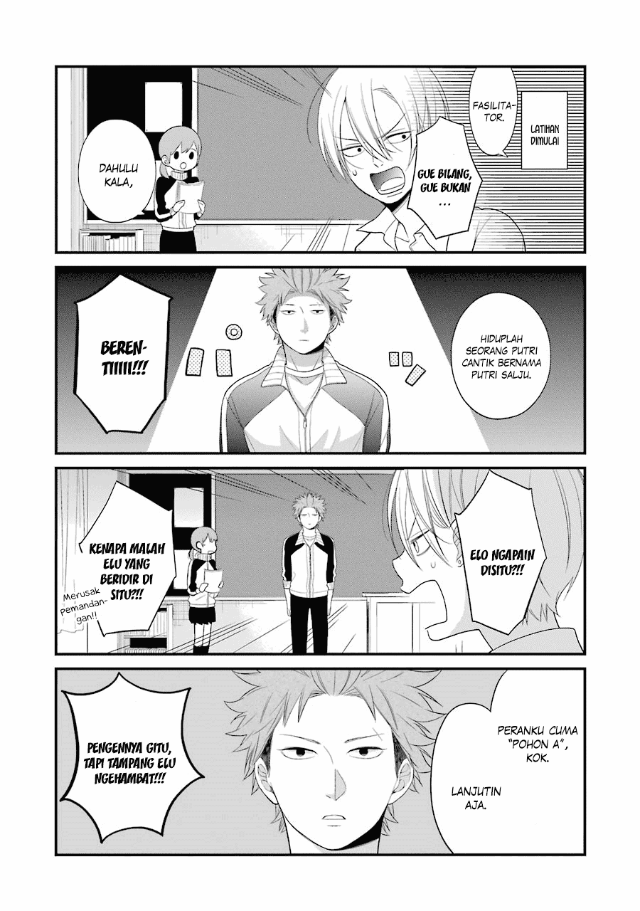 Halaman 8 dari Kusumi-kun, Kuuki Yometemasu ka? Chapter 21