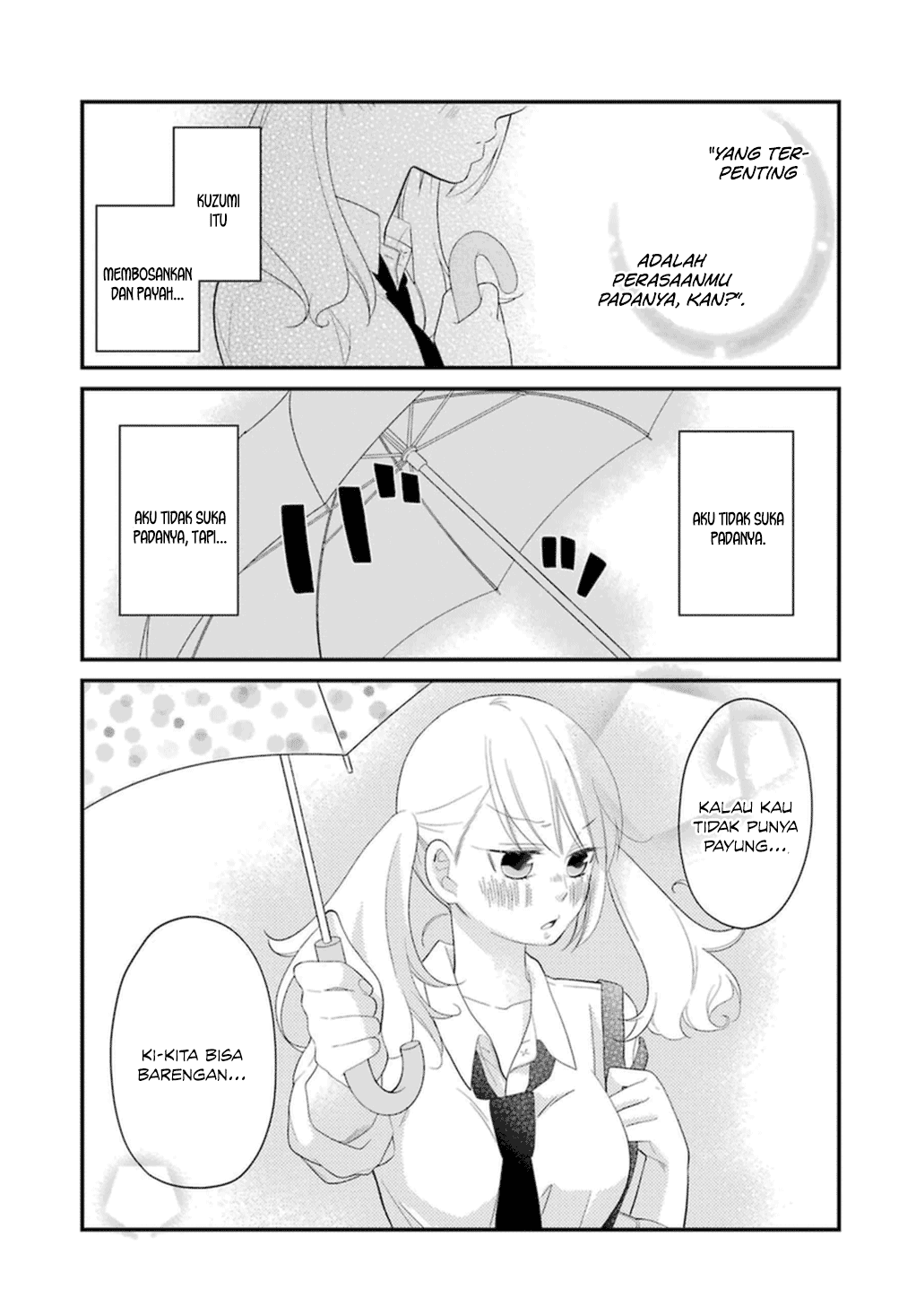 Halaman 20 dari Kusumi-kun, Kuuki Yometemasu ka? Chapter 3