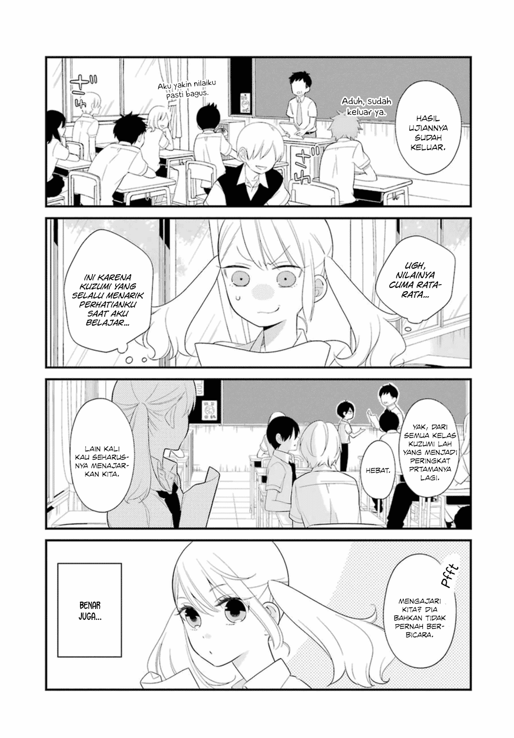 Halaman 1 dari Kusumi-kun, Kuuki Yometemasu ka? Chapter 4