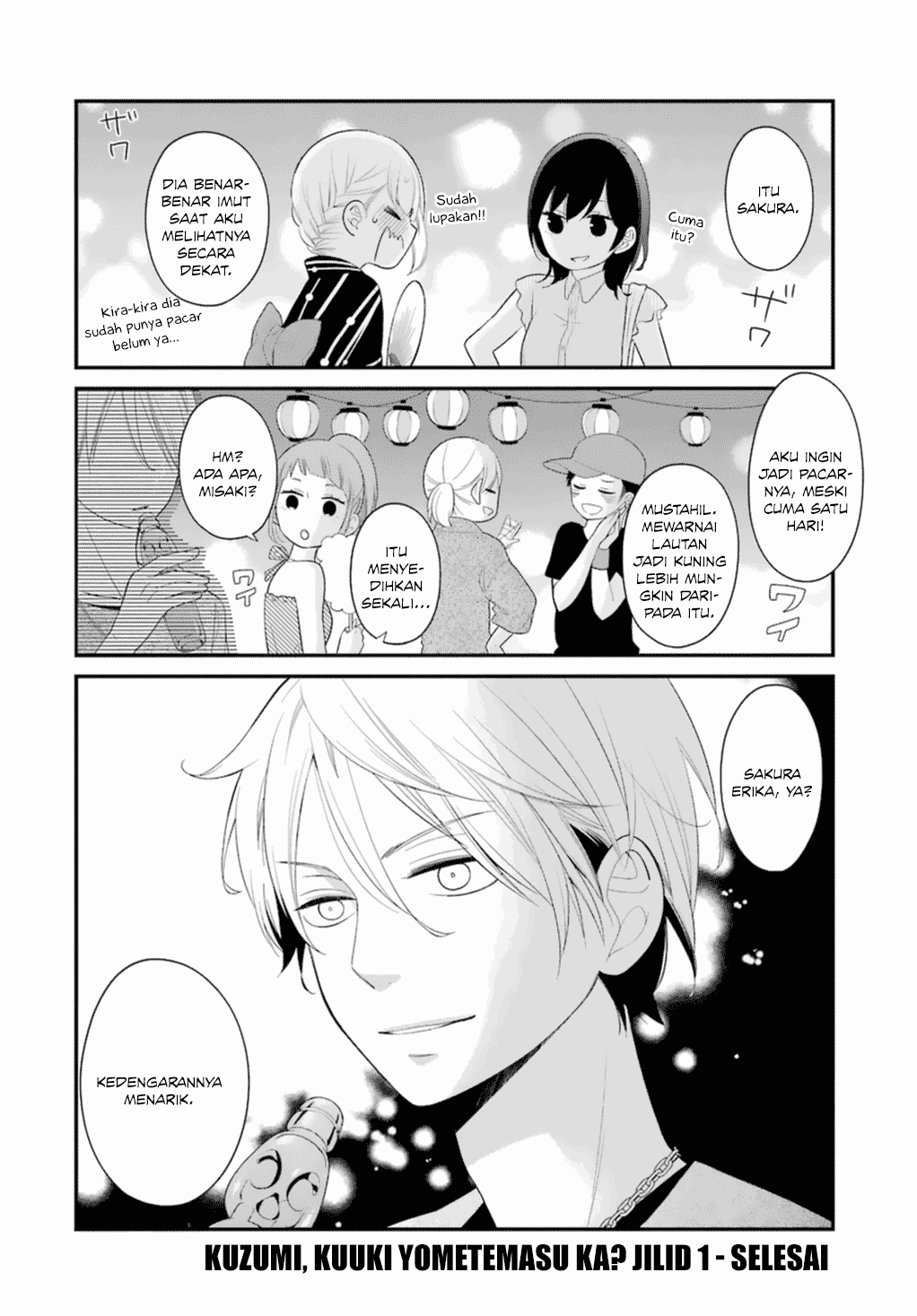 Halaman 21 dari Kusumi-kun, Kuuki Yometemasu ka? Chapter 5