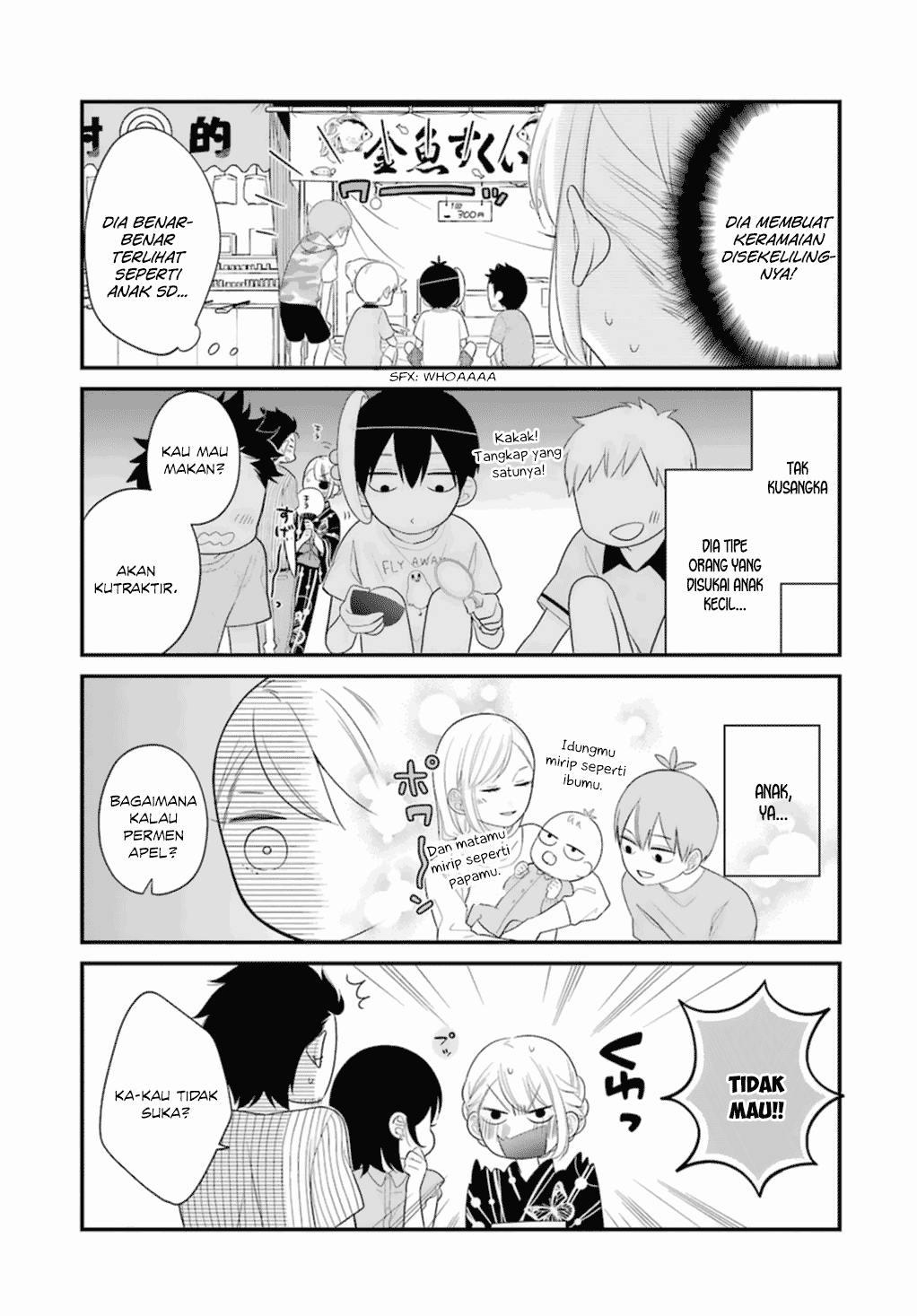 Halaman 6 dari Kusumi-kun, Kuuki Yometemasu ka? Chapter 5