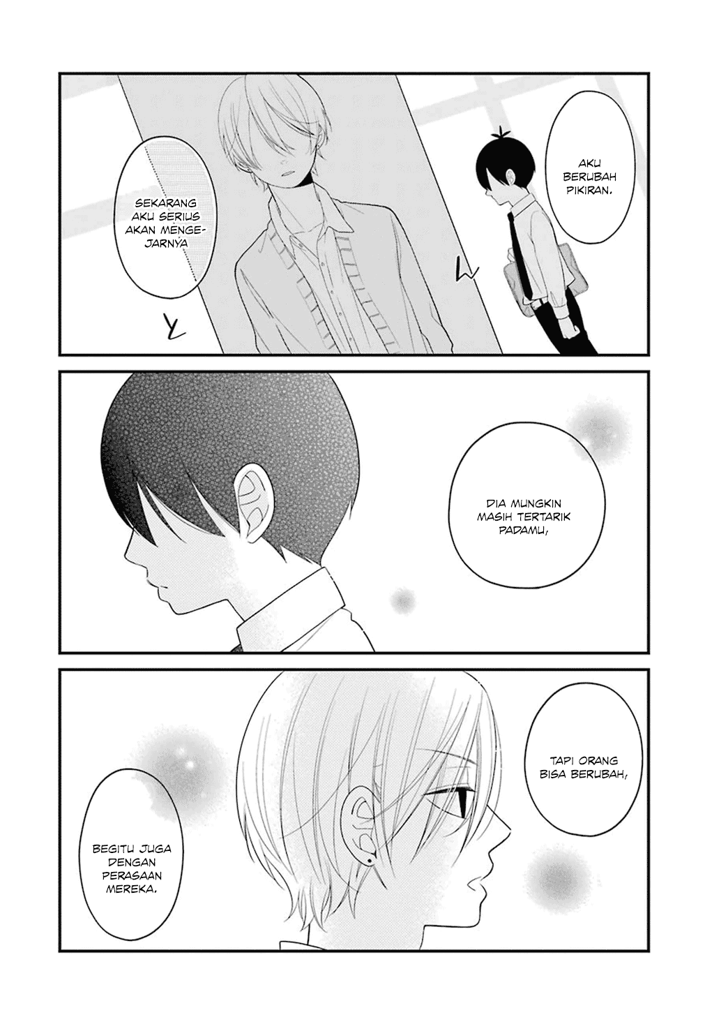 Halaman 21 dari Kusumi-kun, Kuuki Yometemasu ka? Chapter 7