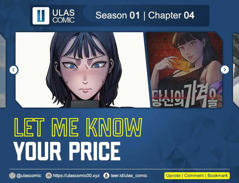 Halaman 1 dari Let Me Know Your Price Chapter 4