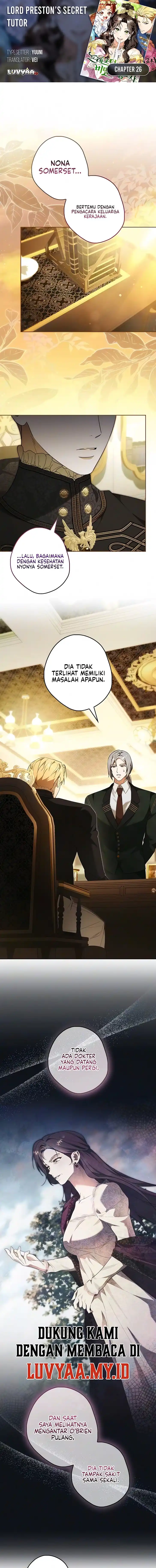 Halaman 1 dari Lord Preston’s Secret Tutor Chapter 26