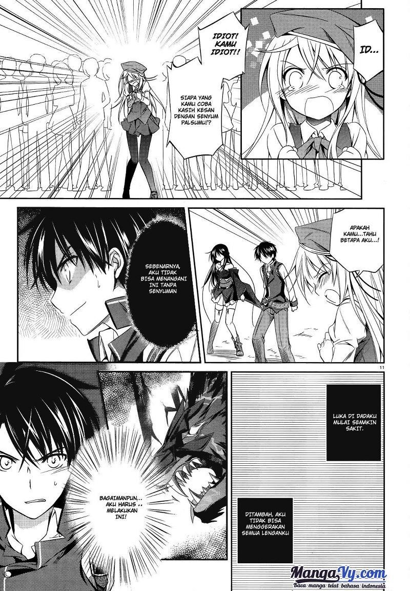 Halaman 13 dari Machine Doll wa Kizutsukanai Chapter 25