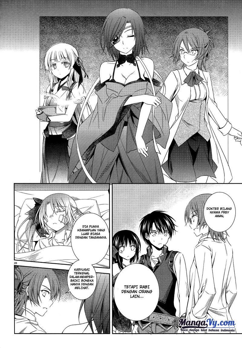 Halaman 30 dari Machine Doll wa Kizutsukanai Chapter 25