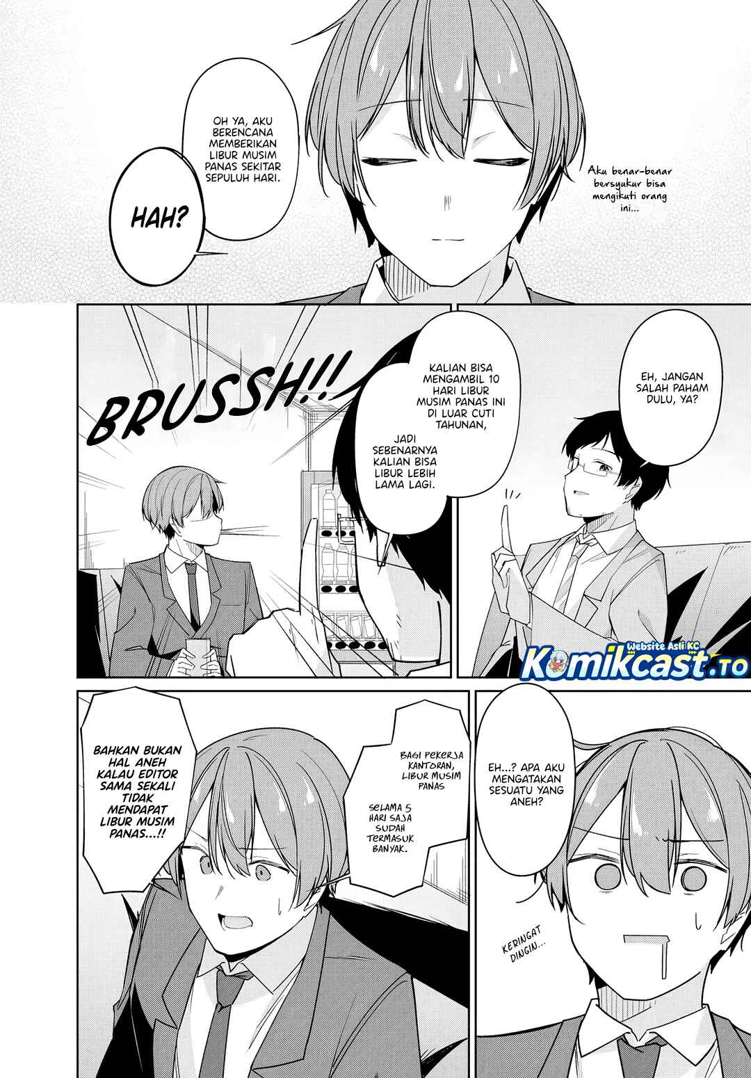 Madogiwa henshuu to baka ni sareta ore ga, futago JK to doukyo suru koto ni natta chapter 14.1 halaman 11