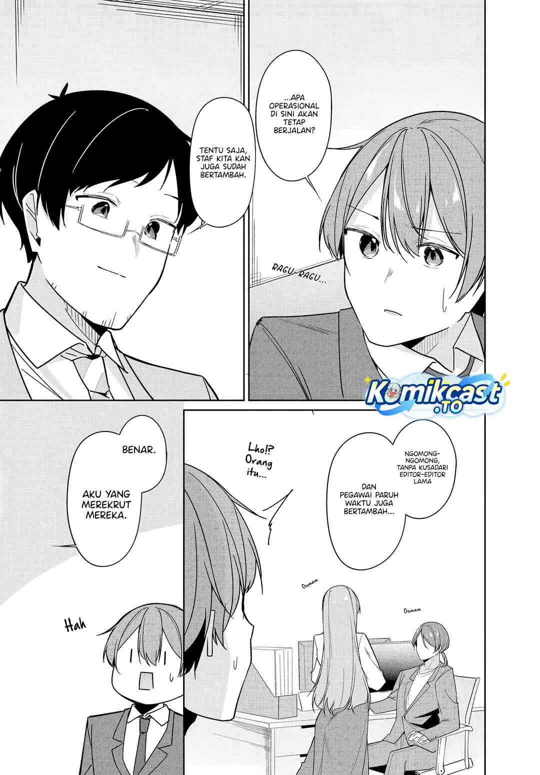 Madogiwa henshuu to baka ni sareta ore ga, futago JK to doukyo suru koto ni natta chapter 14.1 halaman 12