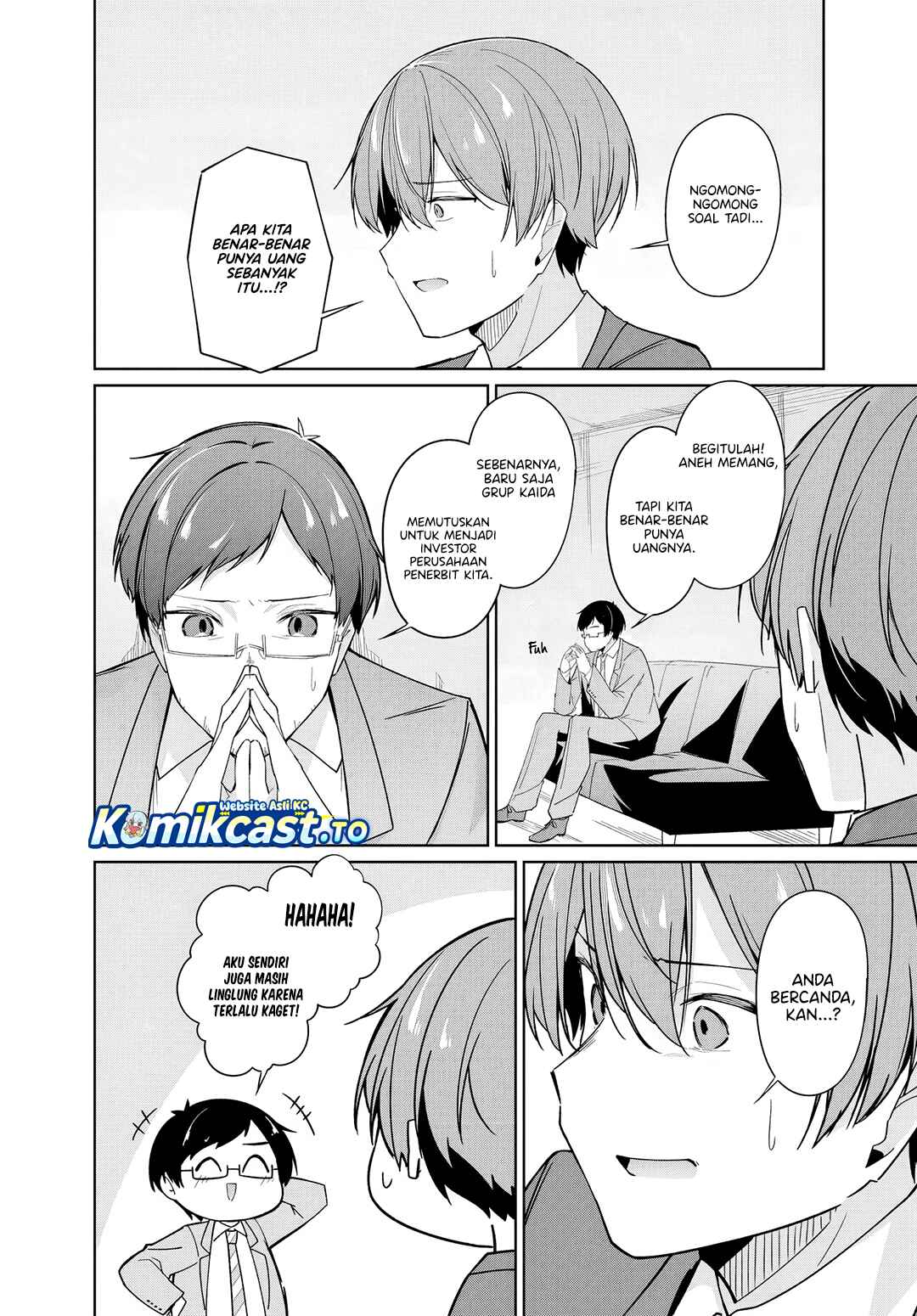 Madogiwa henshuu to baka ni sareta ore ga, futago JK to doukyo suru koto ni natta chapter 14.1 halaman 5