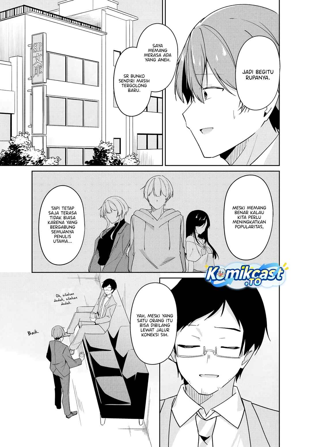 Madogiwa henshuu to baka ni sareta ore ga, futago JK to doukyo suru koto ni natta chapter 14.1 halaman 8