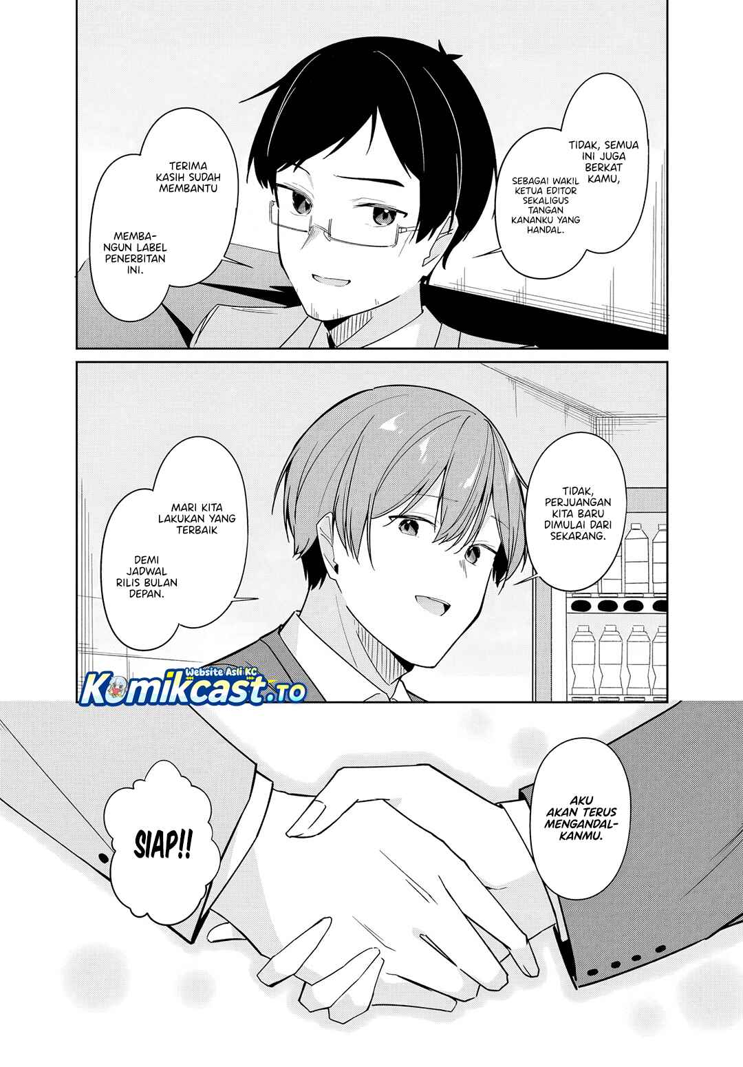 Madogiwa henshuu to baka ni sareta ore ga, futago JK to doukyo suru koto ni natta chapter 14.1 halaman 9
