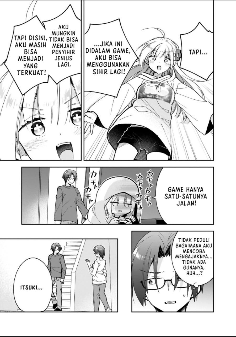 Halaman 22 dari Mahou wa Isekai ni Oite Kimashita. ~Tensai Madoushi Datta Imouto no Yowakute New Game~ Chapter 1