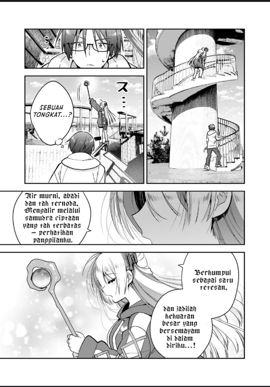 Halaman 28 dari Mahou wa Isekai ni Oite Kimashita. ~Tensai Madoushi Datta Imouto no Yowakute New Game~ Chapter 1