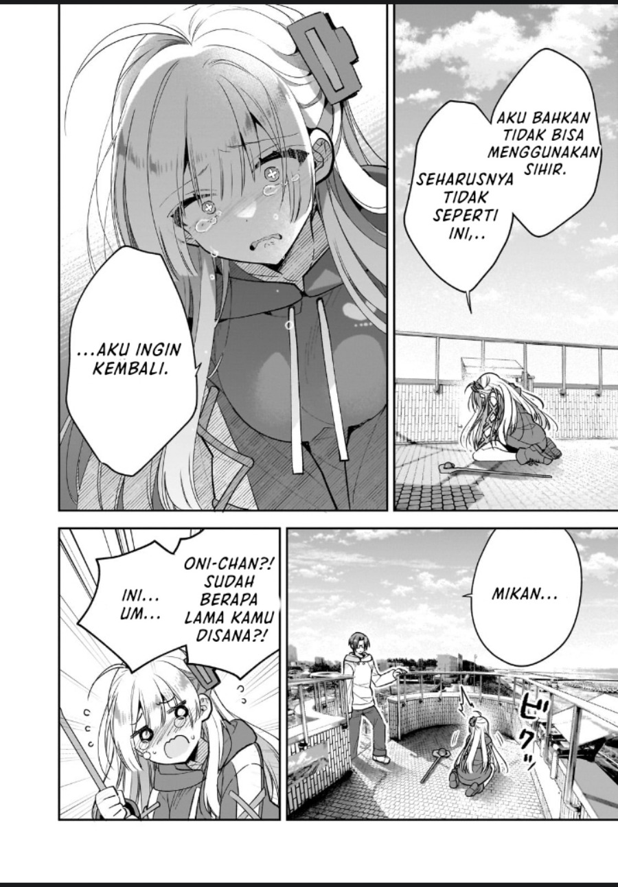 Halaman 31 dari Mahou wa Isekai ni Oite Kimashita. ~Tensai Madoushi Datta Imouto no Yowakute New Game~ Chapter 1