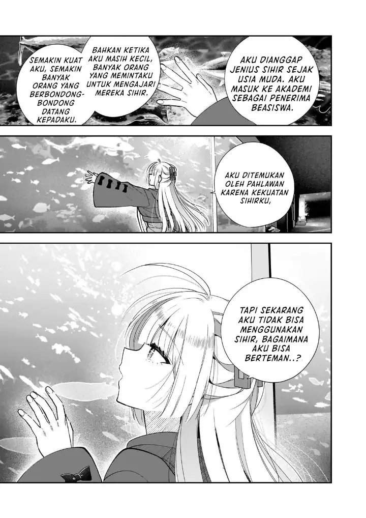 Halaman 14 dari Mahou wa Isekai ni Oite Kimashita. ~Tensai Madoushi Datta Imouto no Yowakute New Game~ Chapter 3