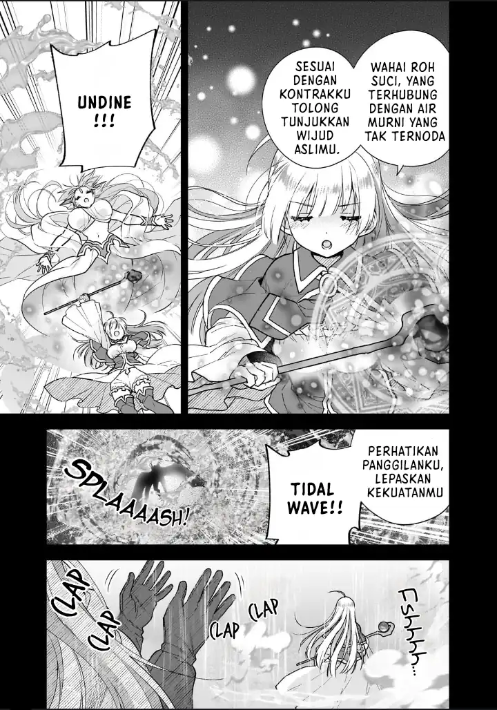 Halaman 2 dari Mahou wa Isekai ni Oite Kimashita. ~Tensai Madoushi Datta Imouto no Yowakute New Game~ Chapter 3