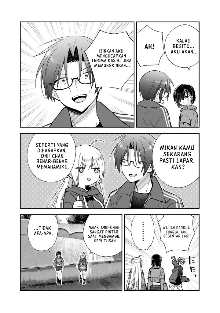 Halaman 14 dari Mahou wa Isekai ni Oite Kimashita. ~Tensai Madoushi Datta Imouto no Yowakute New Game~ Chapter 4