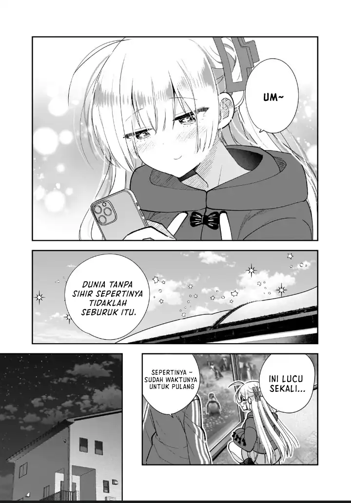 Halaman 32 dari Mahou wa Isekai ni Oite Kimashita. ~Tensai Madoushi Datta Imouto no Yowakute New Game~ Chapter 4