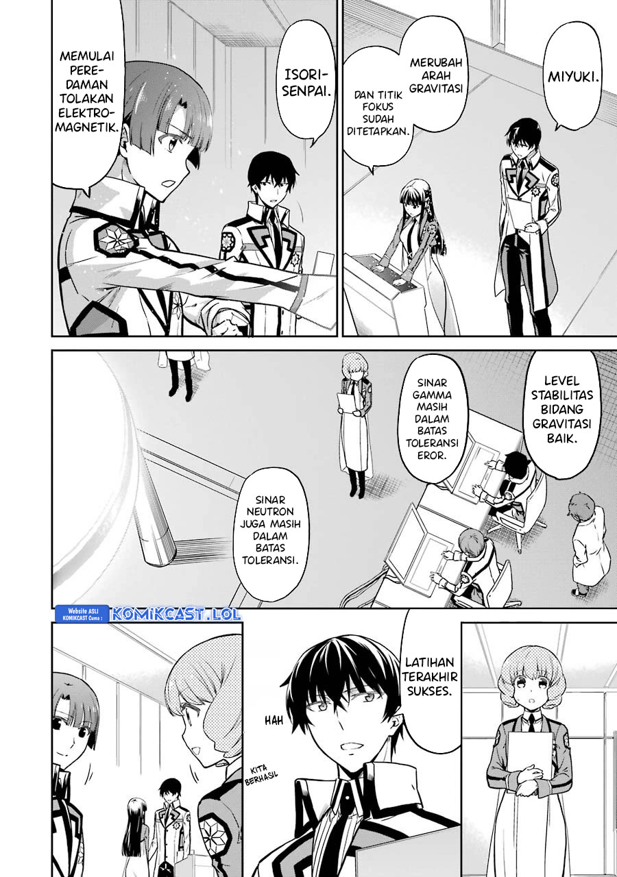 Halaman 7 dari Mahouka Koukou no Rettousei - Double Seven Hen Chapter 16
