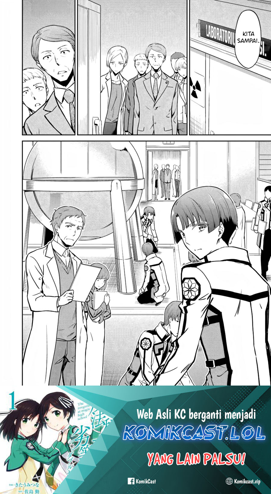 Halaman 15 dari Mahouka Koukou no Rettousei - Double Seven Hen Chapter 17