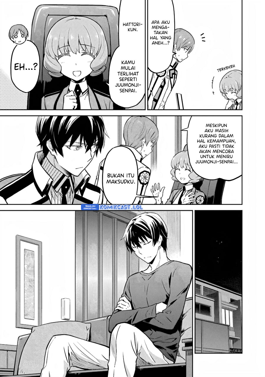 Halaman 8 dari Mahouka Koukou no Rettousei - Double Seven Hen Chapter 25