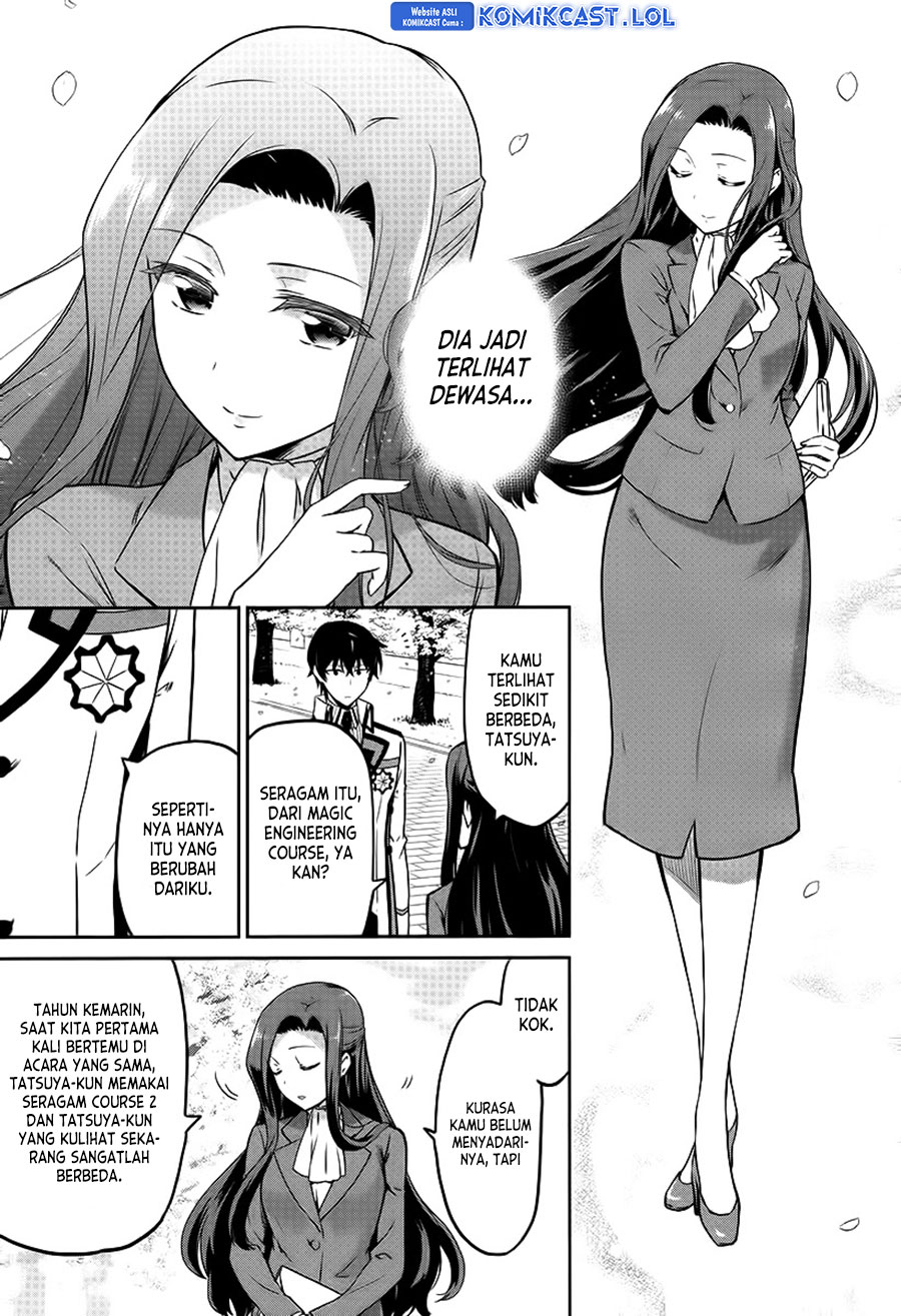 Halaman 10 dari Mahouka Koukou no Rettousei - Double Seven Hen Chapter 8
