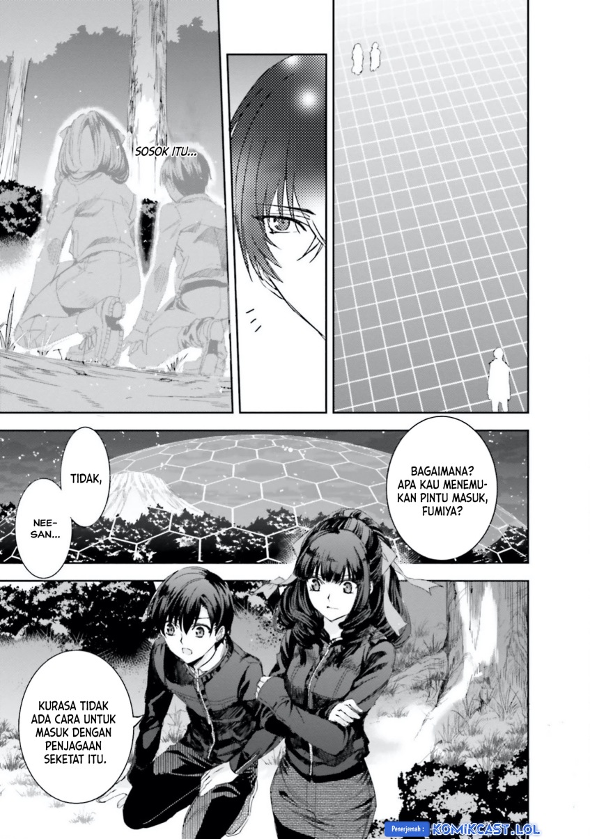 Halaman 11 dari Mahouka Koukou no Rettousei: Steeplechase-hen Chapter 10