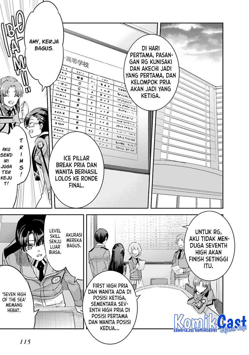 Halaman 25 dari Mahouka Koukou no Rettousei: Steeplechase-hen Chapter 11