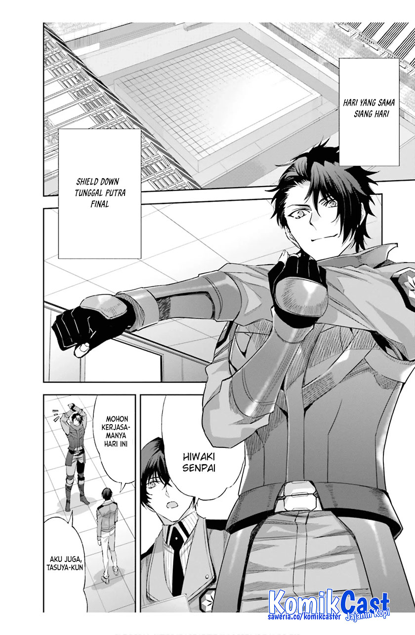Halaman 9 dari Mahouka Koukou no Rettousei: Steeplechase-hen Chapter 16