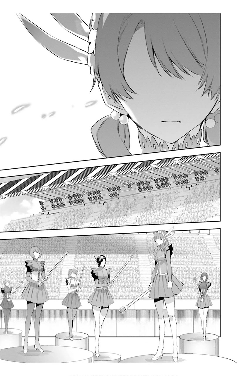 Halaman 8 dari Mahouka Koukou no Rettousei: Steeplechase-hen Chapter 17