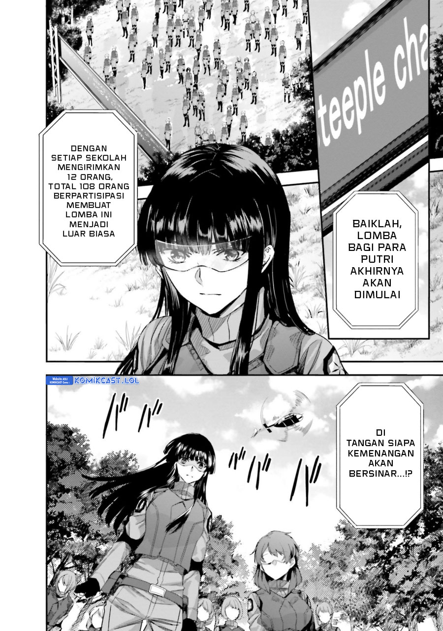 Halaman 9 dari Mahouka Koukou no Rettousei: Steeplechase-hen Chapter 19