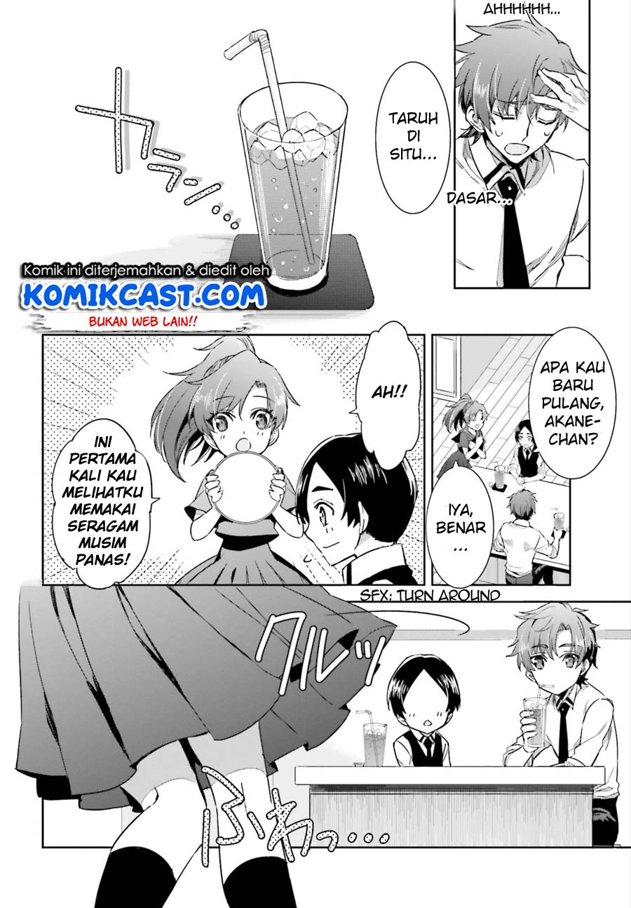 Halaman 9 dari Mahouka Koukou no Rettousei: Steeplechase-hen Chapter 2